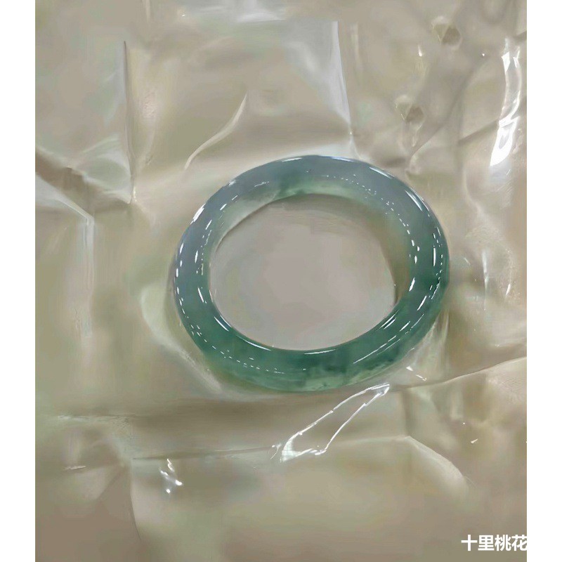 Bracelets - سوار من اليشم البورمي الطبيعي، أصلي،