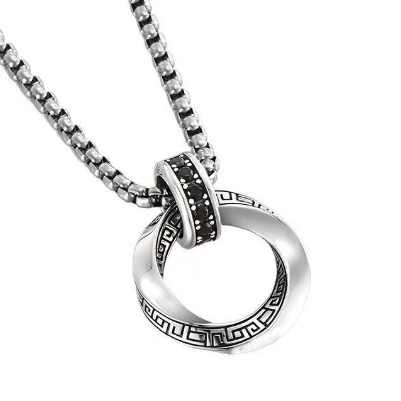 925 Sterling Silver Chain Necklace Men - قلادة من الفضة الإسترلينية عيار 925