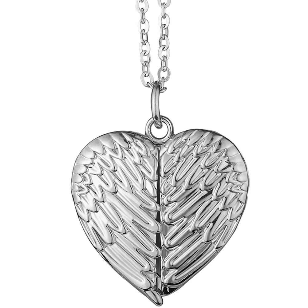 Heart Locket Necklace Photo - قلادة على شكل قلب للنساء مع