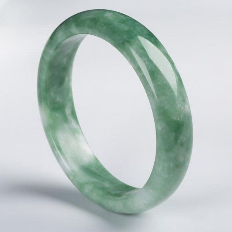 Bracelets - اليشم للنساء، سوار اليشم الأخضر من