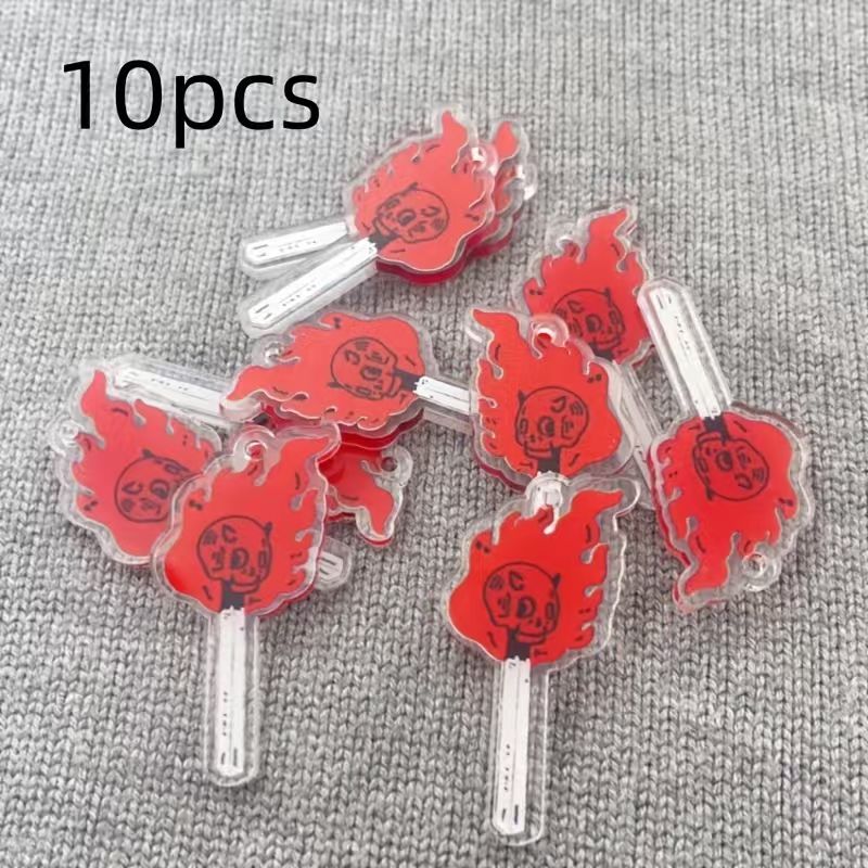 Earrings - 10 قطع من قلادات الجمجمة المصنوعة