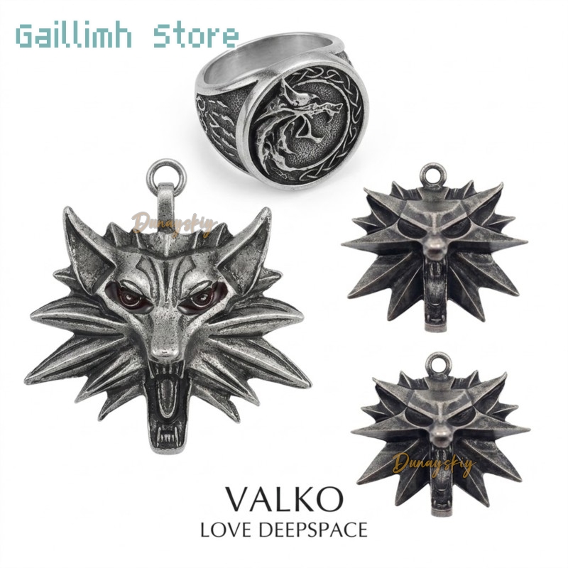 Anime Pendant Necklace - قلادة أسنان الذئب فالكو من لعبة