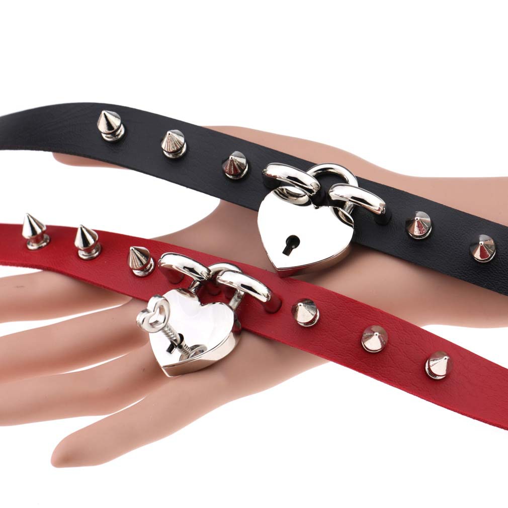 فاسق سبايك المختنق القلائد للن - مراجعة Goth Punk Spike Choker وسعره