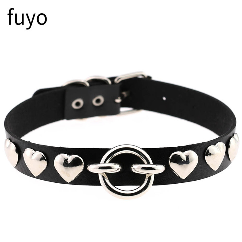 فاسق أجراس الأسود سبايك المختن - مراجعة Goth Punk Spike Choker وسعره