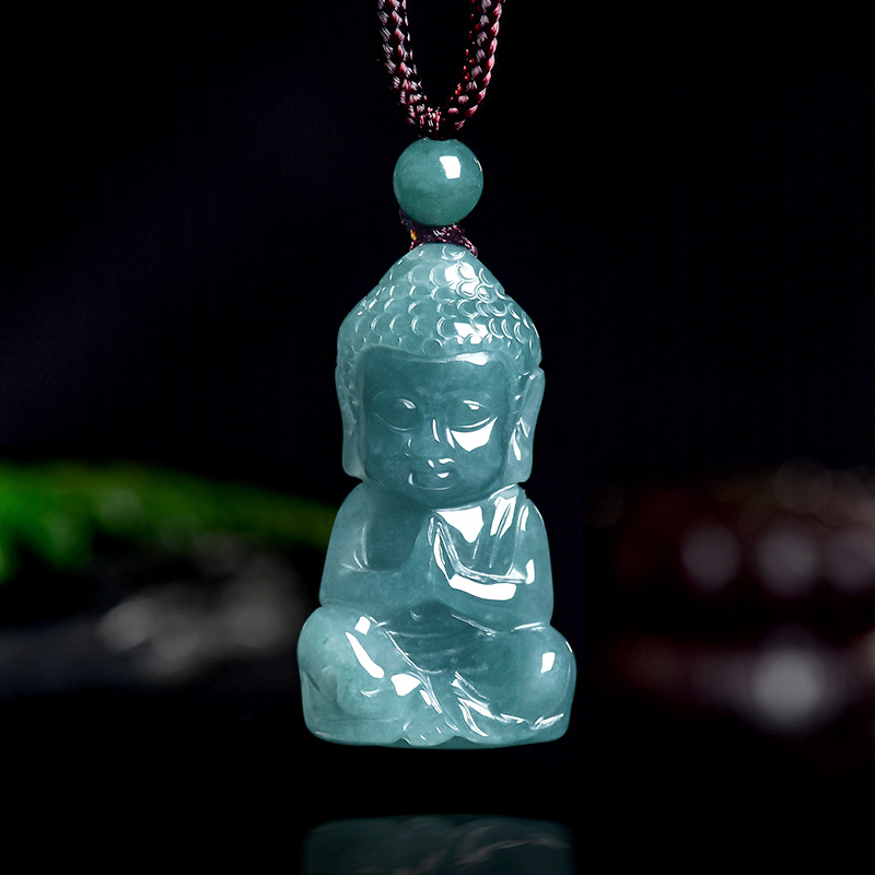 قلادة بوذا الطفل من اليشم الطب - مراجعة Necklaces وسعره