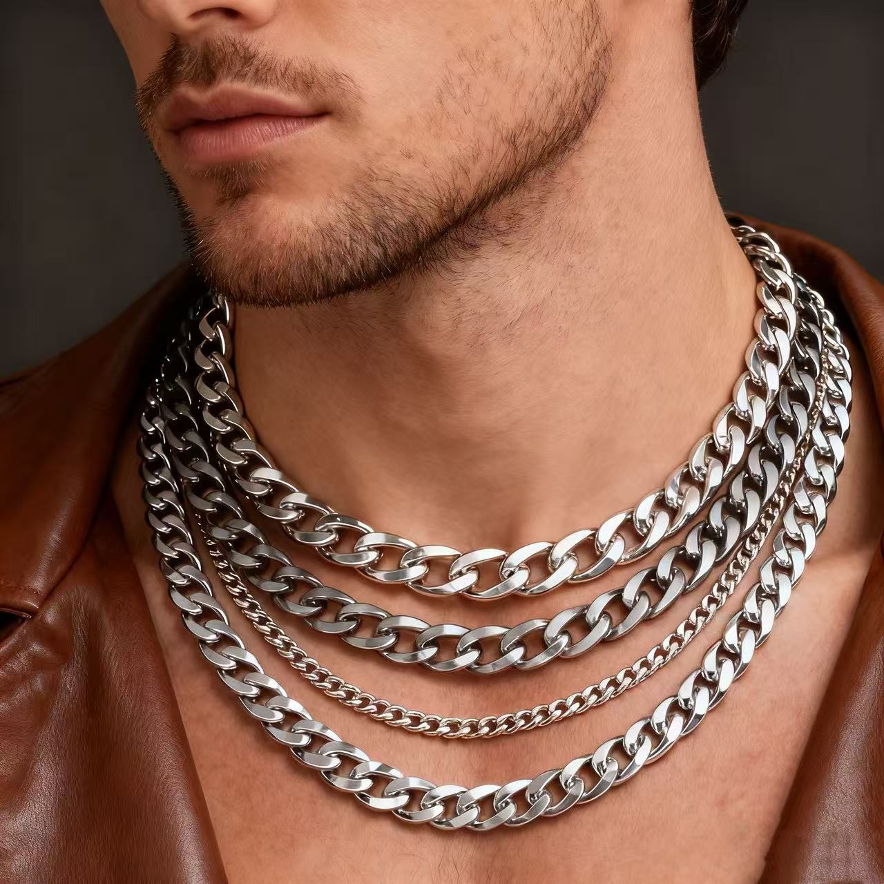 سلسلة عنق من الفولاذ المقاوم ل - مراجعة Cuban Link Chain 12Mm وسعره