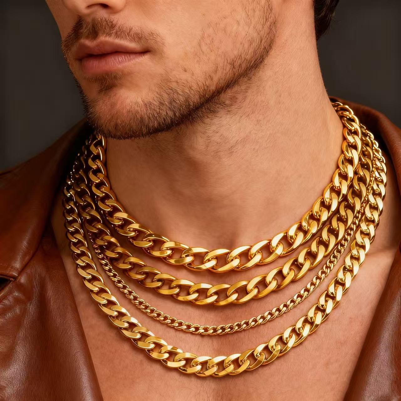 سلسلة عنق من الفولاذ المقاوم ل - مراجعة Cuban Link Chain 12Mm وسعره