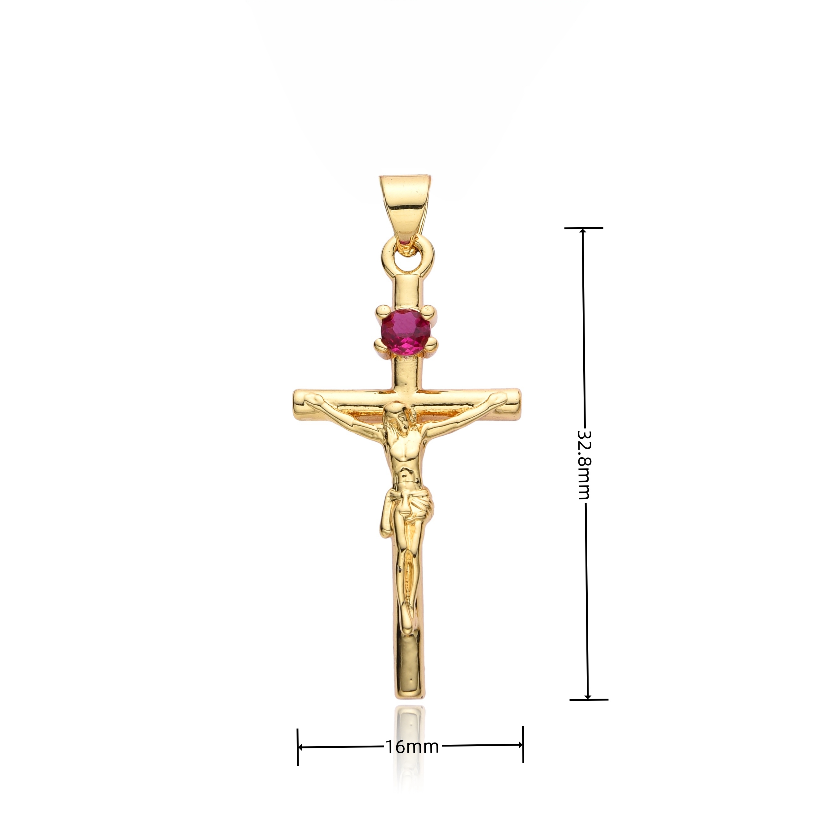مايكرو مطعمة الزركون الصليب ال - مراجعة Cross Pendant Necklace Gold وسعره