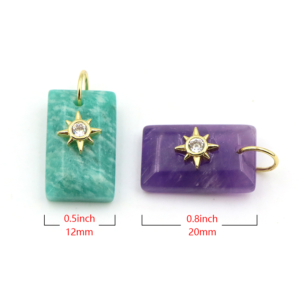 قلادة من الحجر الطبيعي الكريست - مراجعة Crystal Pendant Necklace Natural Stone وسعره