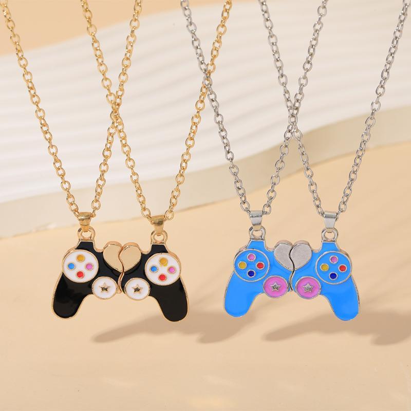 قلادات مغناطيسية على شكل وحدات - مراجعة Magnetic Couple Matching Necklaces وسعره