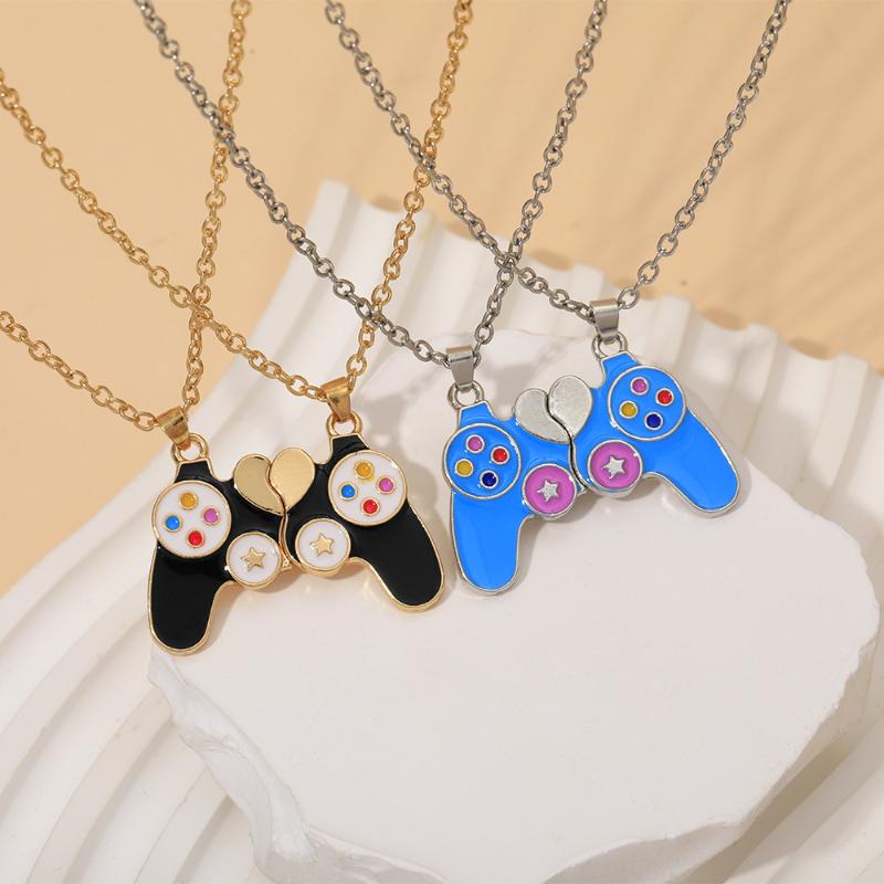 قلادات مغناطيسية على شكل وحدات - مراجعة Magnetic Couple Matching Necklaces وسعره