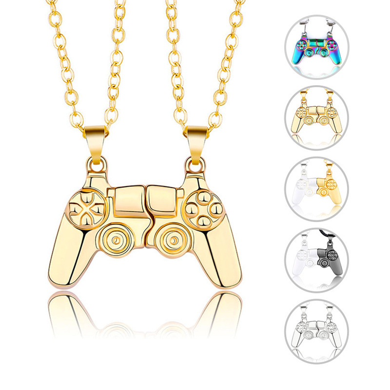 مجموعة أساور وقلادة وحدة تحكم  - مراجعة Magnetic Couple Matching Necklaces وسعره