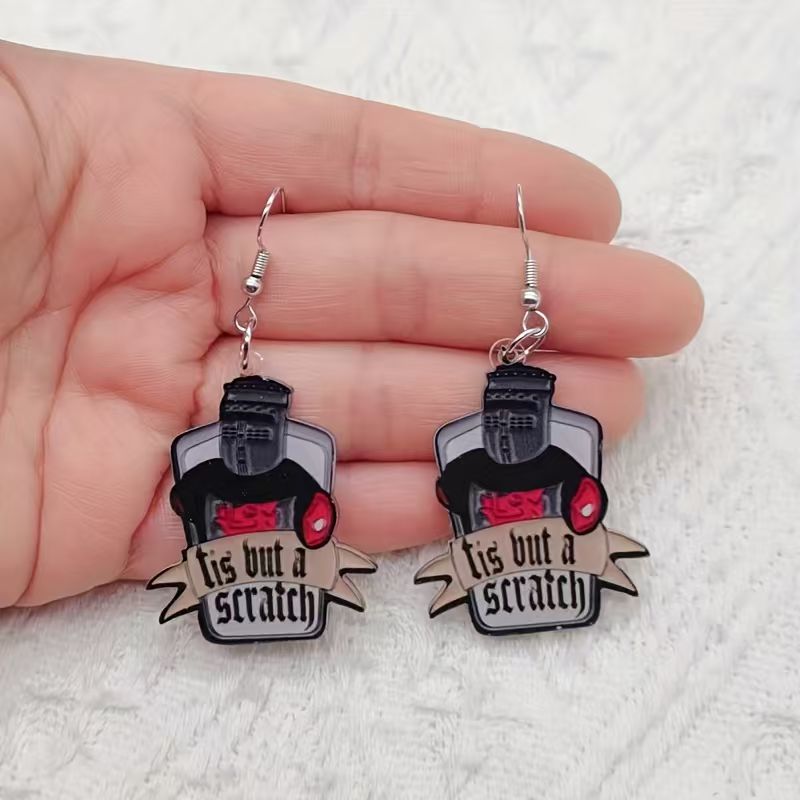 10 قطع من الأقراط الأكريليكية  - مراجعة Earrings وسعره