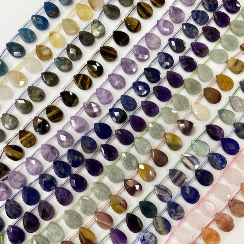 خرز كريستال طبيعي مصقول على شك - مراجعة Crystal Pendant Necklace Natural Stone وسعره