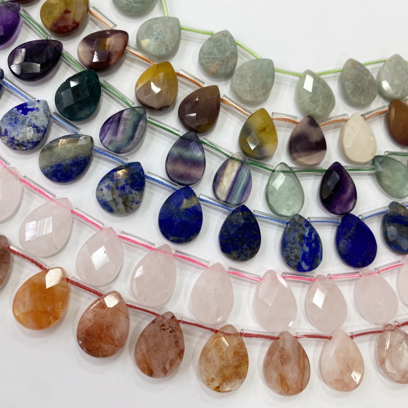 خرز كريستال طبيعي مصقول على شك - مراجعة Crystal Pendant Necklace Natural Stone وسعره