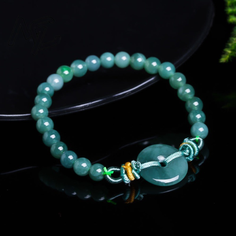 سوار خرز من الزمرد الطبيعي الأ - مراجعة Bracelets وسعره