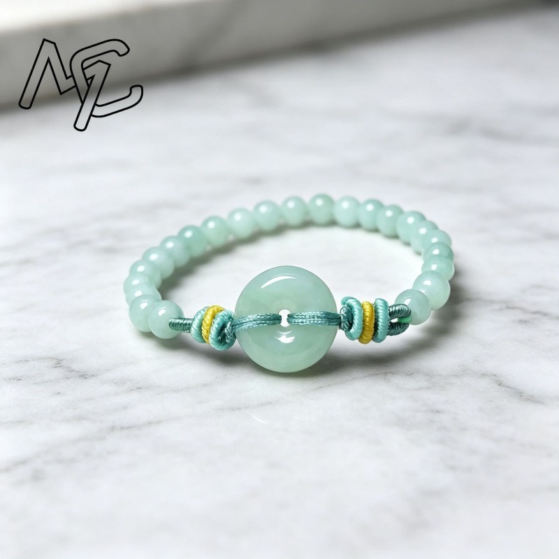 سوار خرز من الزمرد الطبيعي الأ - مراجعة Bracelets وسعره