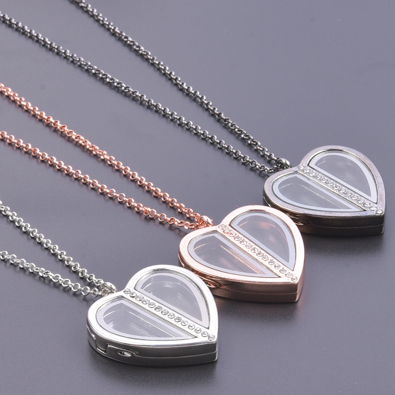 المغناطيس قلادة مدلاة بشكل قلب - مراجعة Heart Locket Necklace Photo وسعره