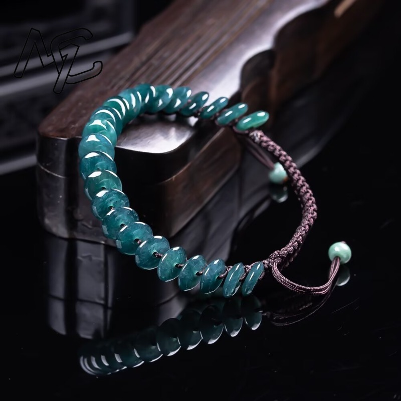 سوار من خرز الأباكس الطبيعي ال - مراجعة Necklaces وسعره