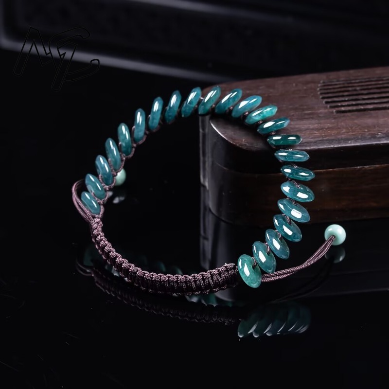 سوار من خرز الأباكس الطبيعي ال - مراجعة Necklaces وسعره