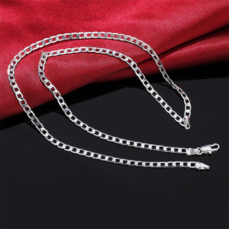 الرجال 925 الاسترليني قلادة فض - مراجعة Cuban Link Chain 12Mm وسعره