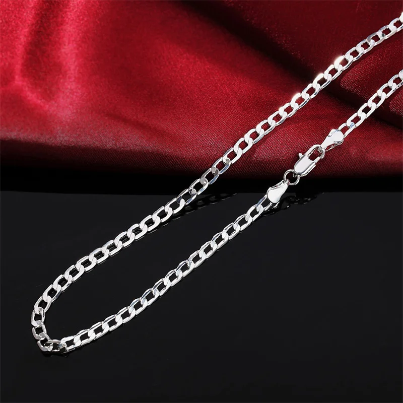 الرجال 925 الاسترليني قلادة فض - مراجعة Cuban Link Chain 12Mm وسعره