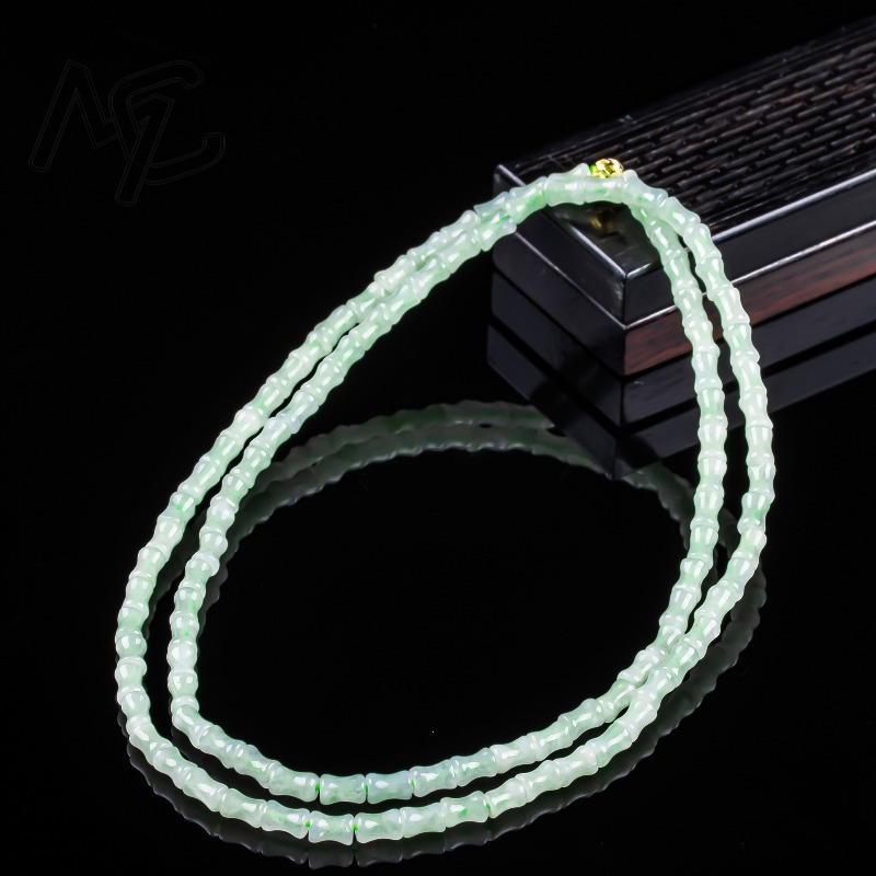 سوار وقلادة من اليشم الطبيعي ا - مراجعة Bracelets وسعره
