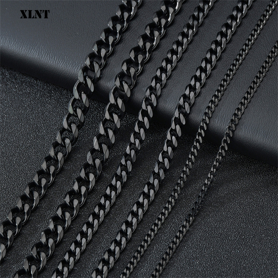 3/5/7/9/11 مللي متر الرجال قلا - مراجعة Cuban Link Chain 12Mm وسعره
