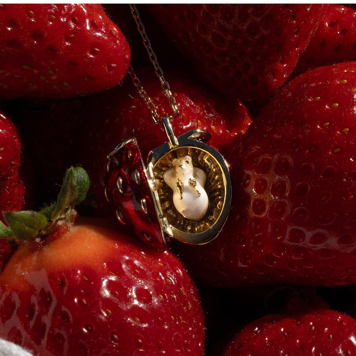 قلادة بيضة عيد الفصح الجديدة ع - مراجعة Heart Locket Necklace Photo وسعره