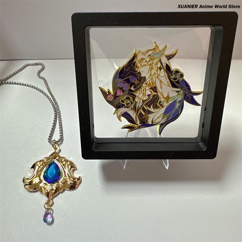 شارة معدنية أنمي نوفيليت، دبوس - مراجعة Anime Pendant Necklace وسعره