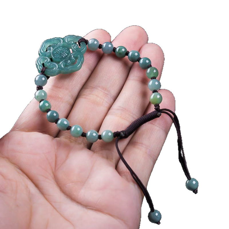 سوار من اليشم الطبيعي من الدرج - مراجعة Bracelets وسعره