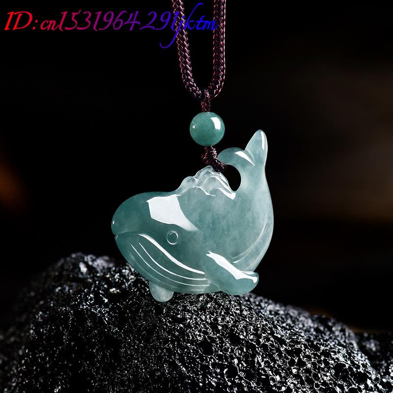 قلادة حجر اليشم البورمي الطبيع - مراجعة Necklaces وسعره