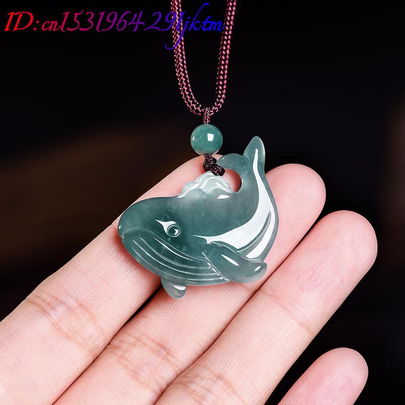 قلادة حجر اليشم البورمي الطبيع - مراجعة Necklaces وسعره
