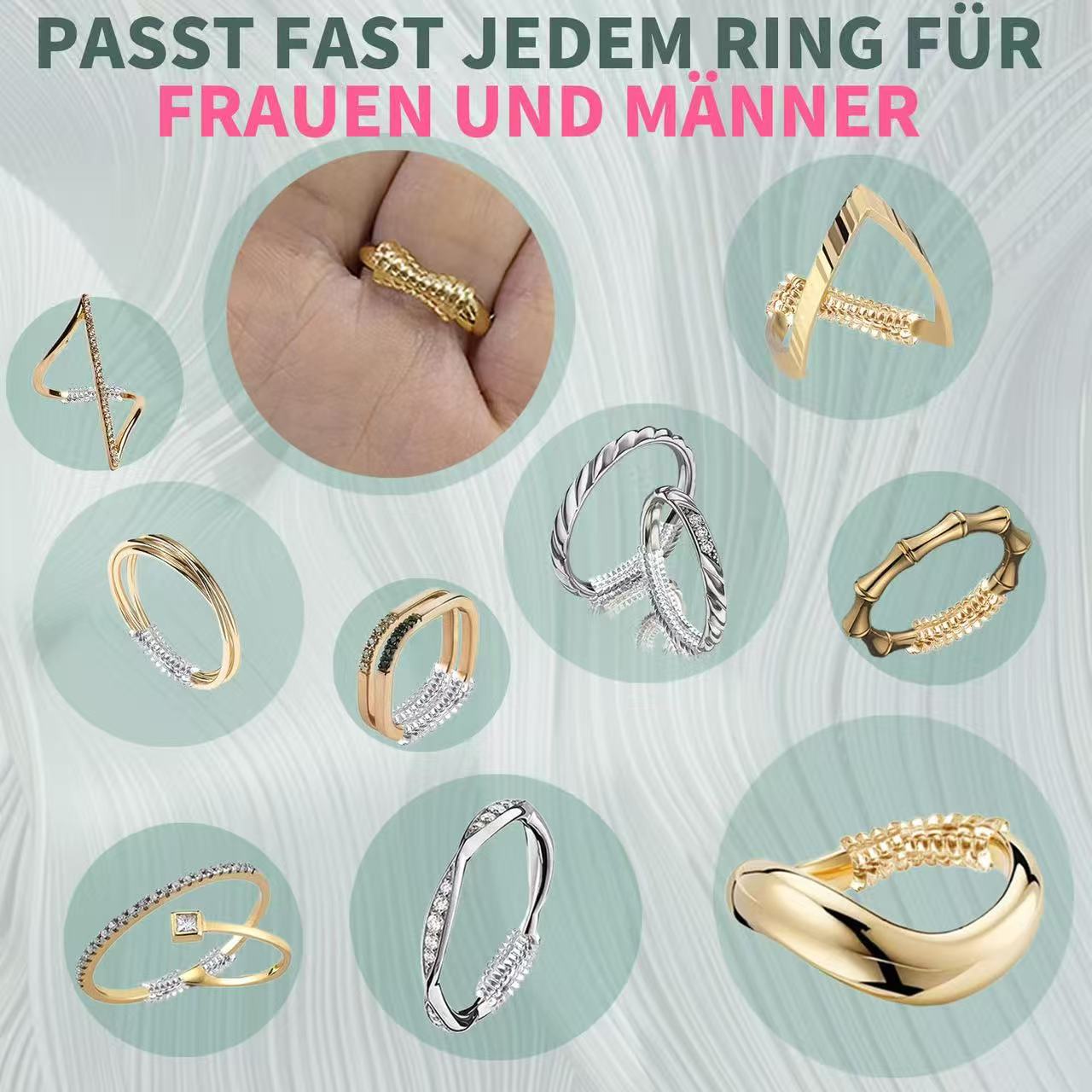 6 قطع/مجموعة أدوات تعديل حجم ا - مراجعة Rings وسعره