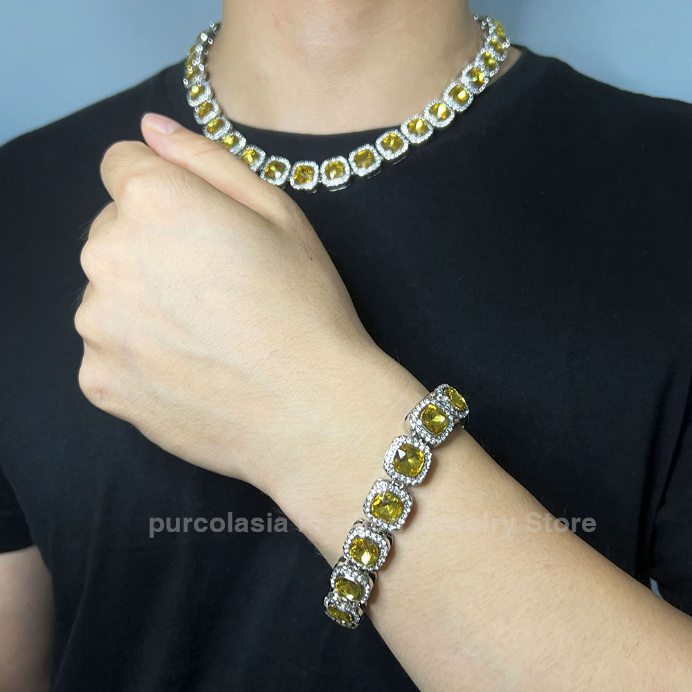 الرائعة متعدد الألوان مثلج خار - مراجعة Cuban Link Chain 12Mm وسعره