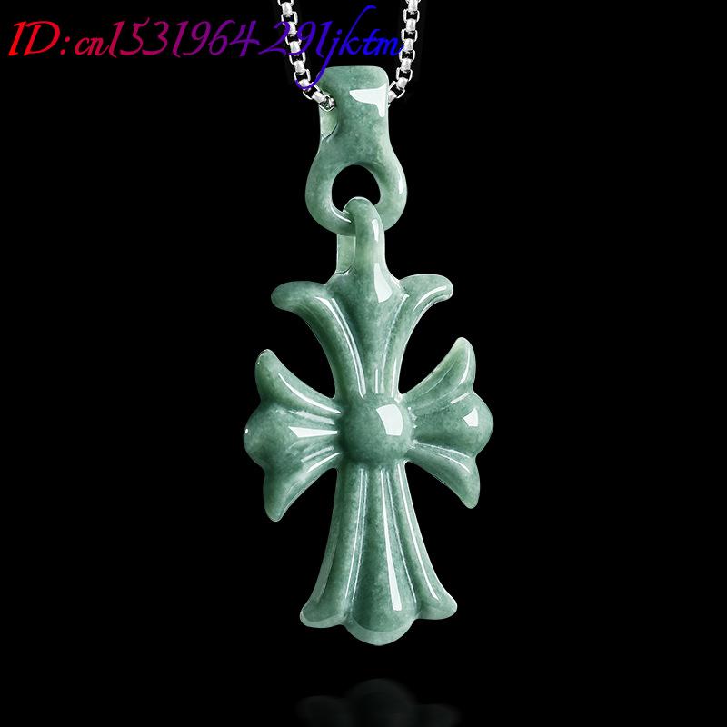 قلادة صليب من اليشم البورمي ال - مراجعة Necklaces وسعره