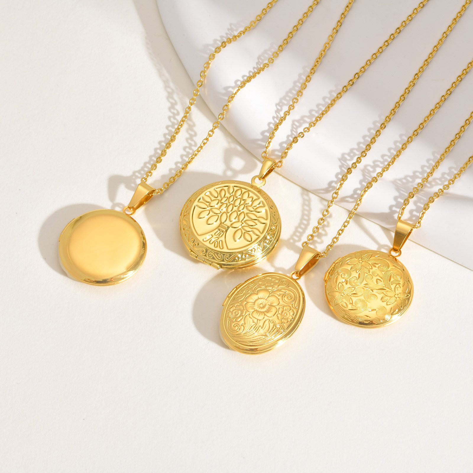 Vnox داينتي القلب صور قلادة ال - مراجعة Heart Locket Necklace Photo وسعره