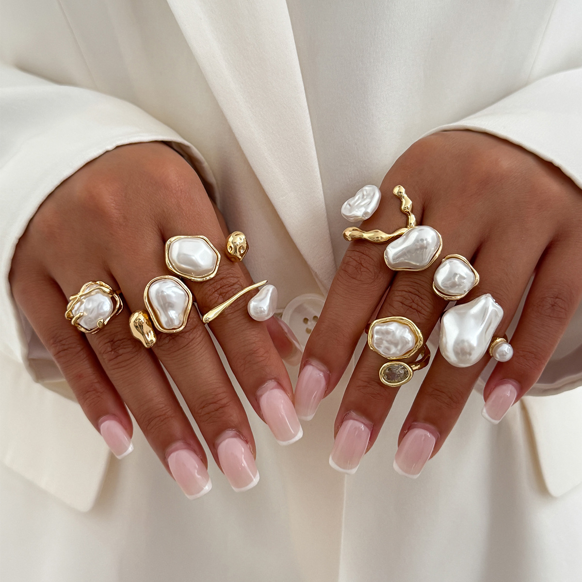 7 قطعة/المجموعة الذهب اللون غي - مراجعة Vintage Punk Knuckle Rings Set وسعره