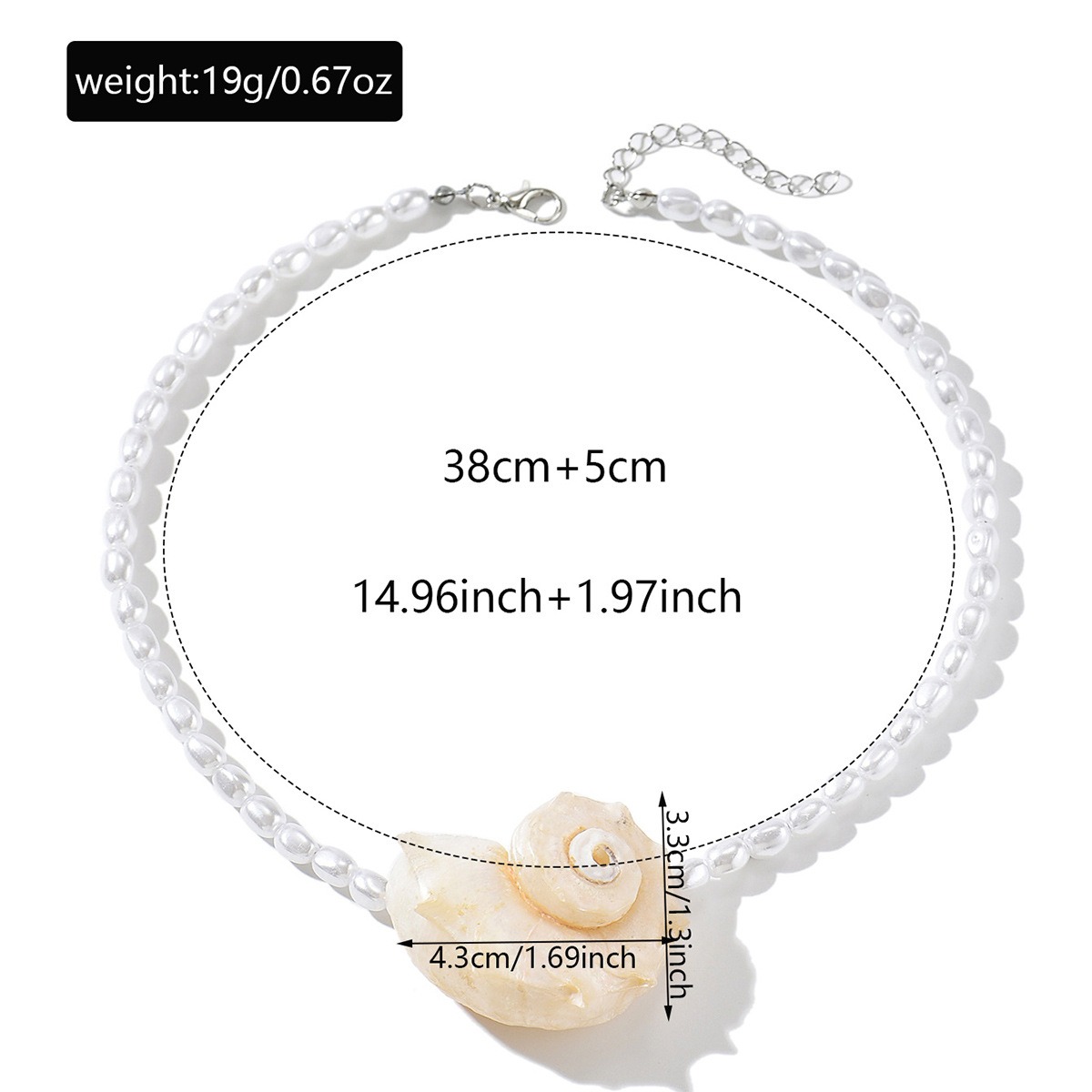 قلادة بوهيمية عتيقة الطراز من  - مراجعة Pearl Choker Necklace Vintage وسعره