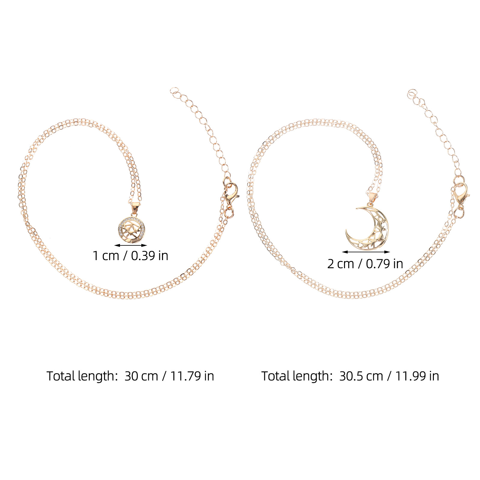 قلادة الشمس والقمر للزوجين مع  - مراجعة Magnetic Couple Matching Necklaces وسعره