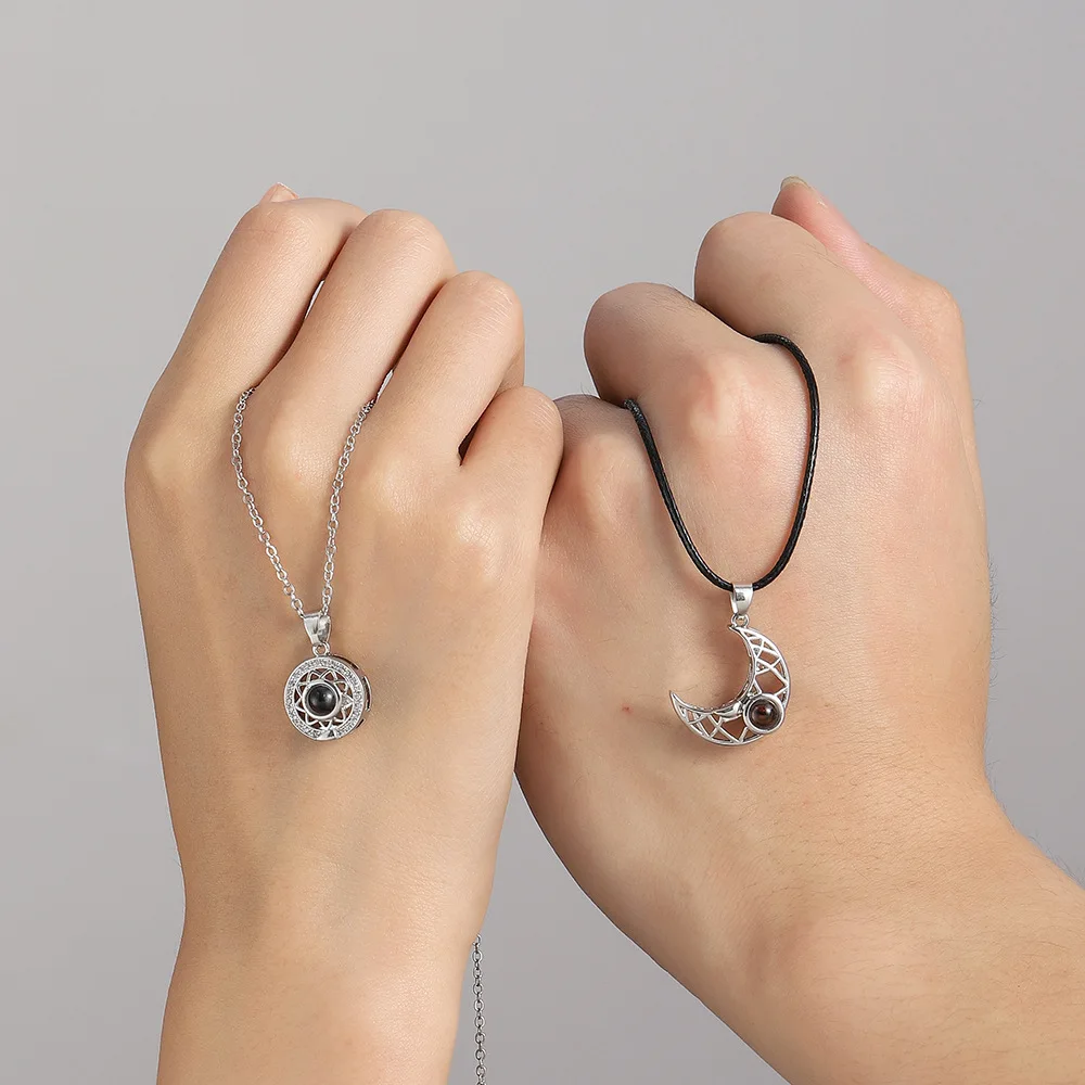2 قطعة زوجين المغناطيسي مطابقة - مراجعة Magnetic Couple Matching Necklaces وسعره