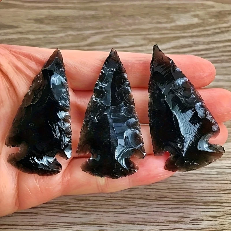 1 قلادة سهم حجر السج - قلادة م - مراجعة Crystal Pendant Necklace Natural Stone وسعره
