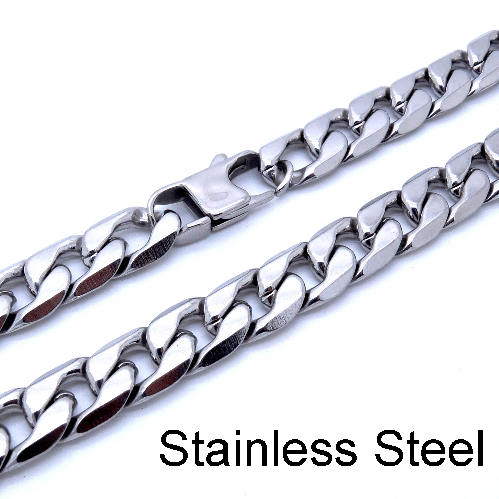 قلادة عالية الجودة من الفولاذ  - مراجعة Cuban Link Chain 12Mm وسعره