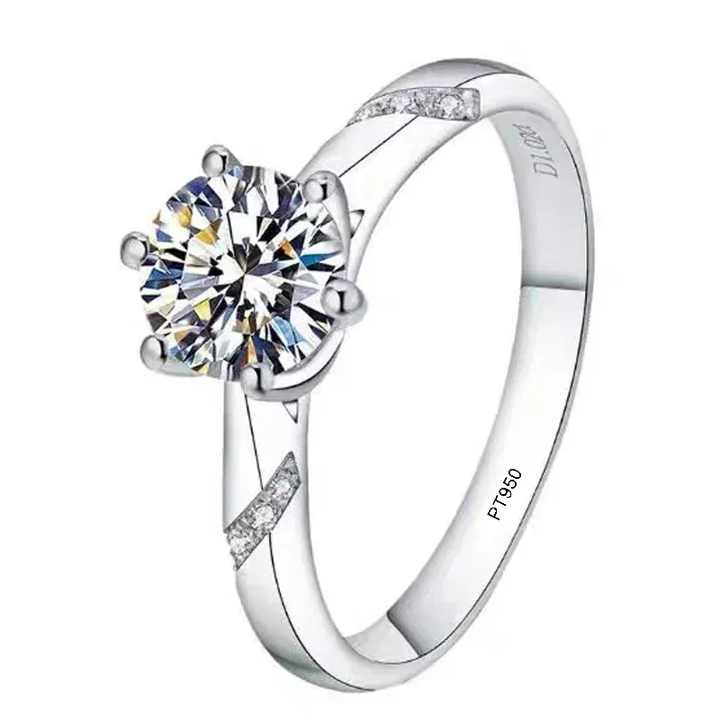 خاتم إلدورادو الذهبي الأصلي 10 - مراجعة Moissanite Engagement Ring 1 Carat وسعره