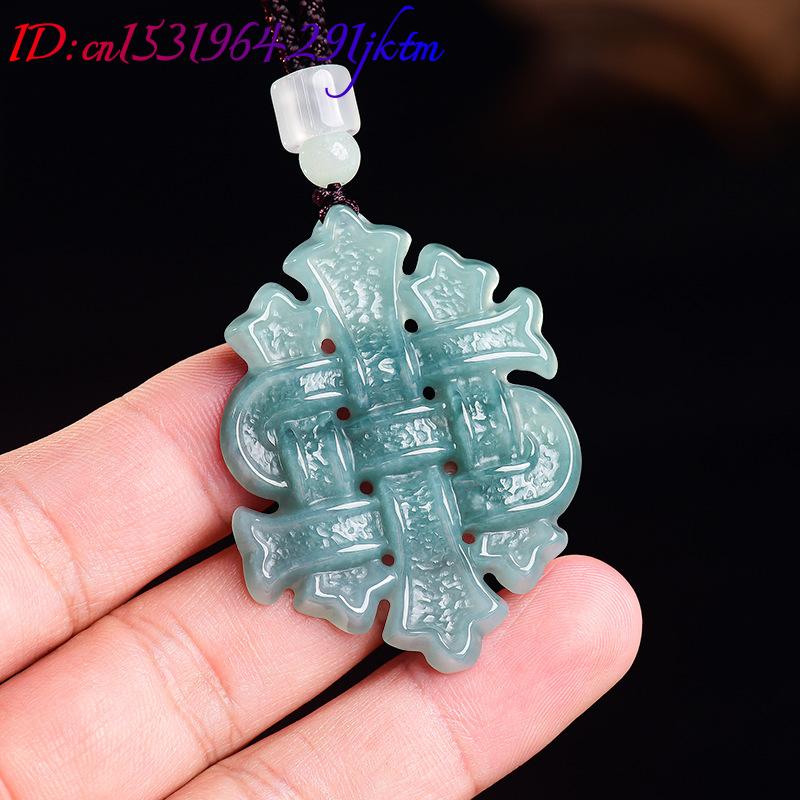 قلادة من اليشم البورمي الطبيعي - مراجعة Necklaces وسعره