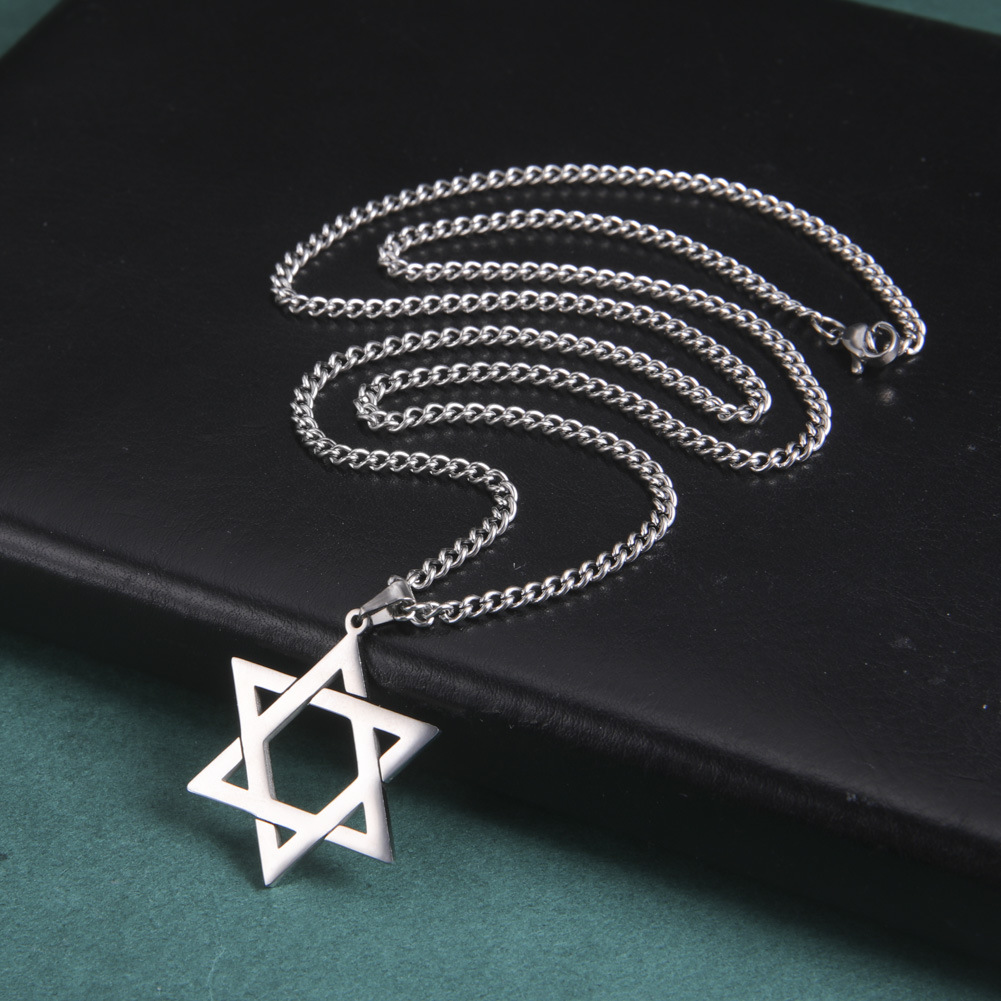 قلادة نجمة داود من الفولاذ الم - مراجعة Necklaces وسعره