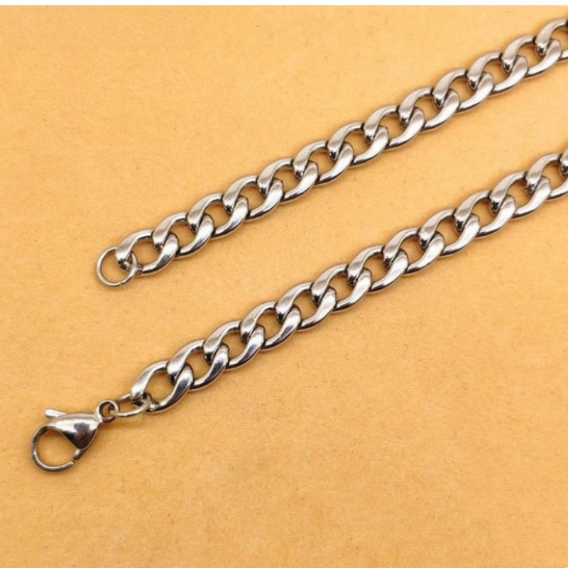 YQ 3 مللي متر-10 مللي متر 316L - مراجعة Cuban Link Chain 12Mm وسعره